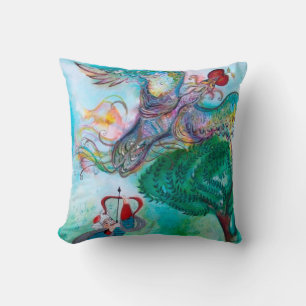 TURKISH FAIRY TALE / PHOENIX AND ARCHER ,Green Cushion