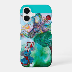TURKISH FAIRY TALE / PHOENIX AND ARCHER Teal Green iPhone 16 Case