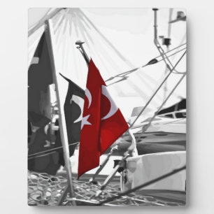 Turkish Flag - Al Sancak Plaque