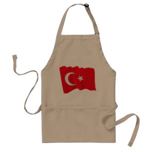 Turkish Flag Apron