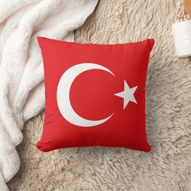Turkish flag cushion (Blanket)