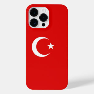 Turkish flag iPhone 14 pro max case