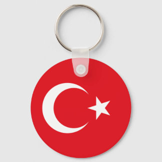 Turkish flag key ring