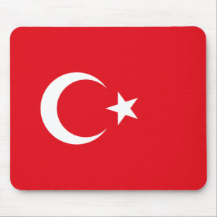 Turkish Flag Mouse Pad