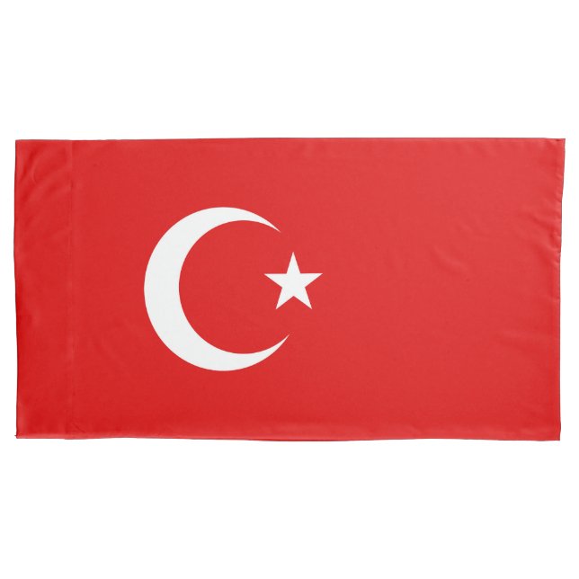 Turkish flag pillowcase (Front)