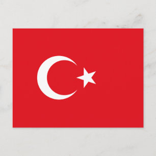 Turkish Flag Postcard