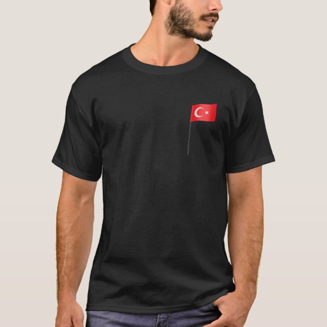 Turkish flag  T-Shirt (Front)