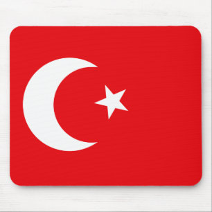 Turkish Flag T-shirts and Gifts Mouse Pad
