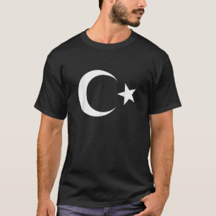 Turkish Flag Turk Bayragi Ataturk Islam   T-Shirt