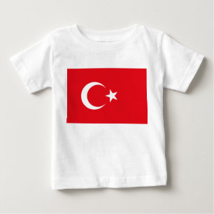 Turkish Flag (Turkey) Baby T-Shirt