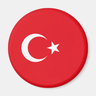 Turkish Flag (Turkey) Magnet