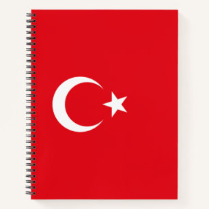 Turkish Flag (Turkey) Notebook