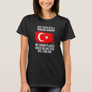 Turkish Flag Turkey T-Shirt