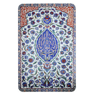 Turkish floral tiles magnet