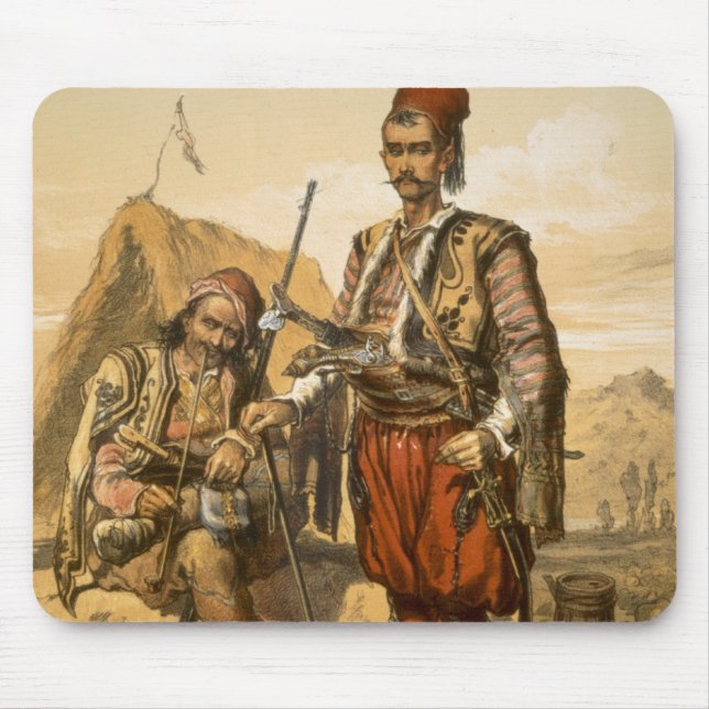 Turkish foot soldiers in the Ottoman army, pub. by Mouse Pad (Front)