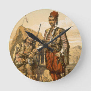 Turkish foot soldiers in the Ottoman army, pub. by Round Clock