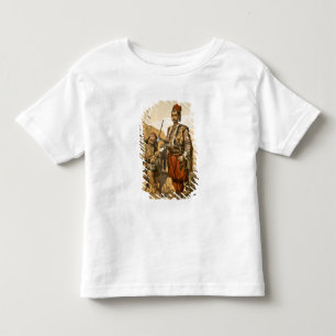 Turkish foot soldiers in the Ottoman army, pub. by Toddler T-Shirt