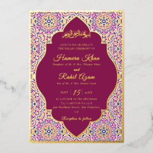 Turkish Geometric Motif Pattern Islamic Wedding