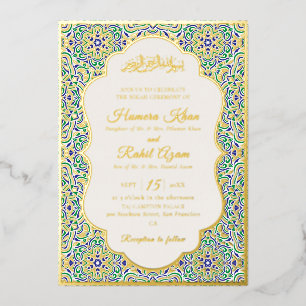 Turkish Geometric Motif Pattern Islamic Wedding