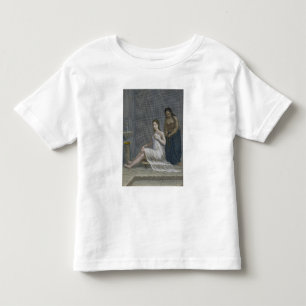 Turkish Girl, having her hair braided in the baths Toddler T-Shirt
