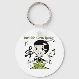 Turkish Girls Rock Key Ring