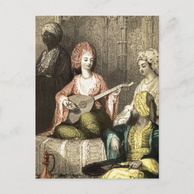 Turkish Harem 1 Postcard (Front)