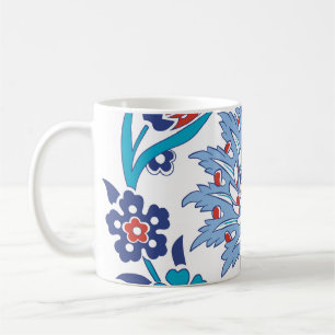 Turkish Iznik tiles: vintage pattern. Coffee Mug