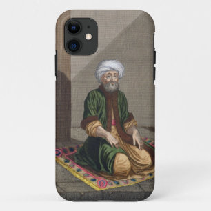 Turkish Man, praying, 18th century (engraving) iPhone 11 Case
