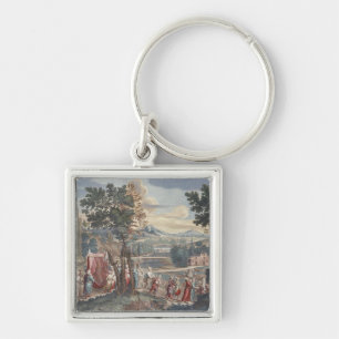 Turkish marriage procession, 1712-13 key ring