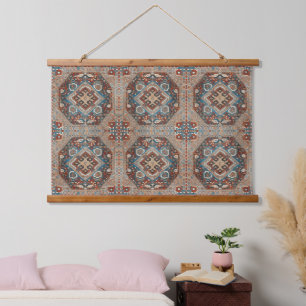 Turkish Modern Beautiful Old Pattern Collection Hanging Tapestry