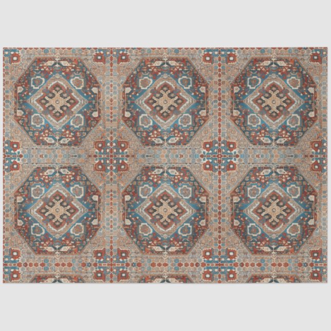 Turkish Modern Beautiful Old Pattern Collection Tissue Paper (Front)