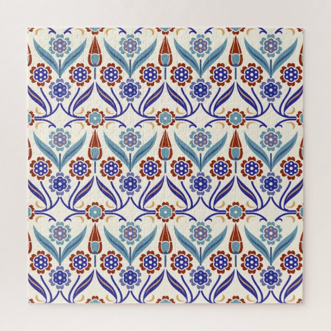 Turkish Mosaic: Colourful Seamless Pattern Jigsaw Puzzle (Vertical)