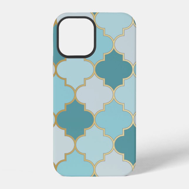 Turkish Mosque Window Seamless Pattern. Ramadan mu iPhone Case (Back)