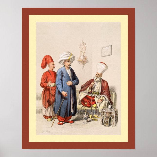 Turkish~Ottoman Empire~ Istanbul~ Jean Brindesi ~ Poster (Front)