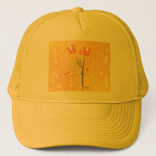 Turkish Poppy Trucker Hat