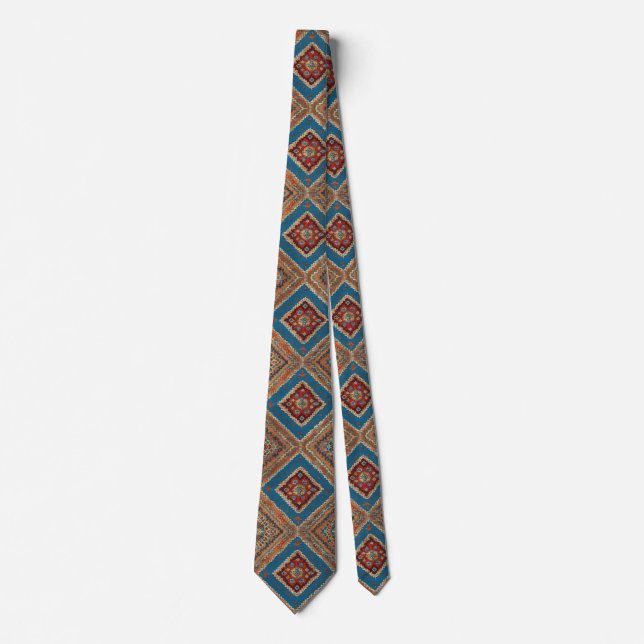 Turkish Popular Beautiful Old Pattern Collection Tie (Front)