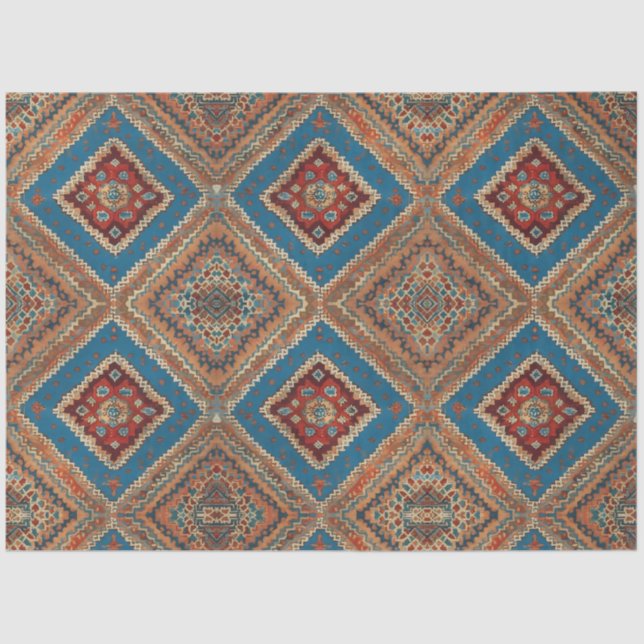 Turkish Popular Beautiful Old Pattern Collection Tissue Paper (Front)