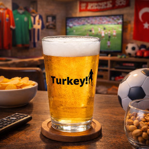 Turkish soccer player glass
