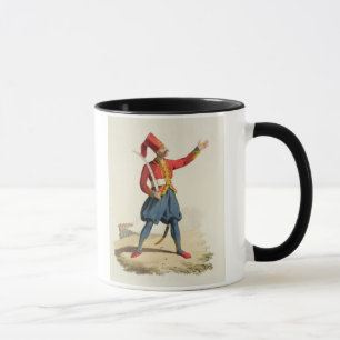 Turkish soldier, from 'Costumes of the Various Nat Mug
