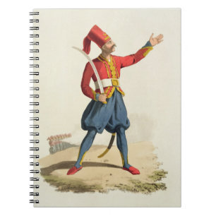 Turkish soldier, from 'Costumes of the Various Nat Notebook