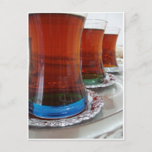Turkish Tea Postcard