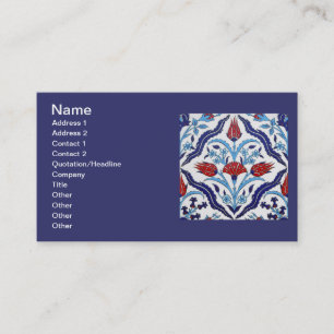 Turkish tile Business Card