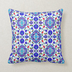 Turkish Tile inspired Design Cushion