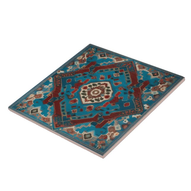 Turkish Trendy Beautiful Old Pattern Collection Ceramic Tile (Side)