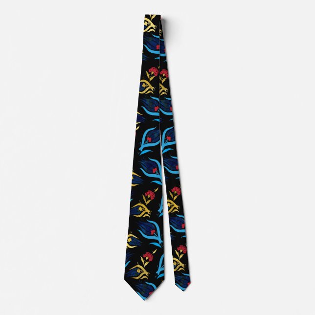 Turkish tulip pattern tie (Front)