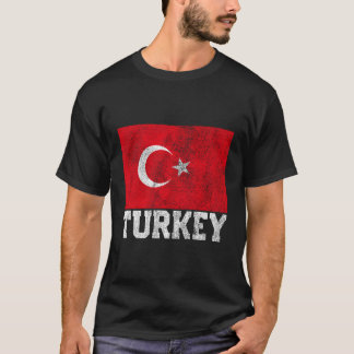 Turkish Turkey Flag Family Pride Country Nation T-Shirt