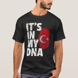 Turkish Turkey Flag Pride Country Home Nation Gift T-Shirt