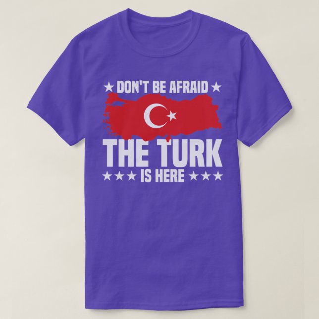 Turkish Turkey Flag Turkey Gift  1  T-Shirt (Design Front)