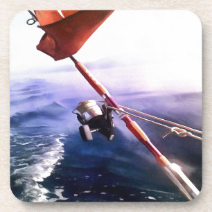Turkish Vacation Fishing Trip Coaster