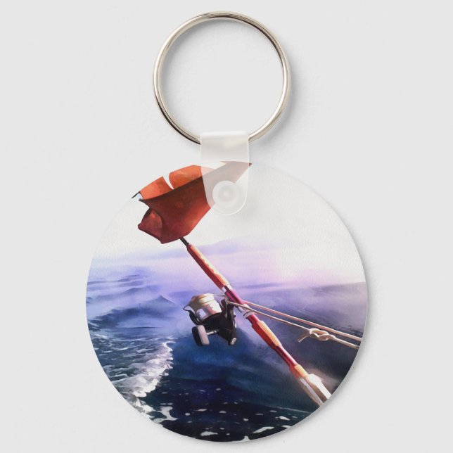 Turkish Vacation Fishing Trip  Key Ring (Front)